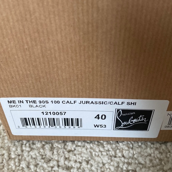 Christian Louboutin “Me in the 90s” 100 calf Jurassic boots - Picture 14 of 16